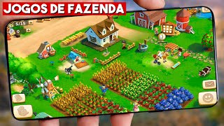 TOP 5 MELHORES JOGOS DE FAZENDAS PARA ANDROID 2022 [upl. by Forras]