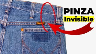 DIY pinzas invisibles jeans quedan como original [upl. by Cozmo]