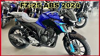 “NOVA” YAMAHA FZ25 ABS 2024TEVE MUDANÇA VEJAM EM DETALHES MAIS PREÇO ATUALIZADOFAZER 250 [upl. by Obadias]