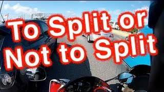 Lane Splitting and Texas Idiots [upl. by Nireil]