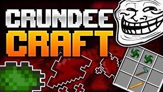 Minecraft MAGIC CROPS OP  CRUNDEE CRAFT [upl. by Mckale935]