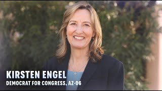 Keep American Families Together Vote Kirsten Engel for AZ Congressional District 6 [upl. by Ailis301]