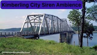 Siren Ambience Kimberling City Mo [upl. by Ellenohs252]