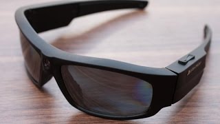 Pivothead Durango Glossy Black Recording Sunglasses Review [upl. by Leopoldeen]