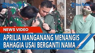 Aprilia Manganang Menangis Bahagia di Depan KSAD Andika Kini Namanya Jadi Aprilio Perkasa Manganang [upl. by Oliva18]