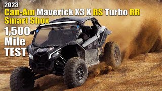 2023 Can Am Maverick X3 X RS Turbo RR with Smart Shox Test Review Long Term and In Depth [upl. by Doran]