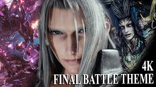 Final Fantasy VII Rebirth OST  Final Boss Battle Theme Full Version Sephiroth One​​Winged Angel [upl. by Swane]