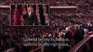 21000 plus Mormons sing How Firm a Foundation [upl. by Anelim913]