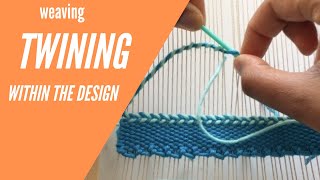 Twining  Weaving Techniques for Beginners [upl. by Jezabel]