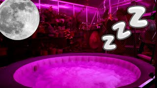 ASMR SLEEP to Hot Tub Sleep Sounds amp Loud Fan Noise [upl. by Newra]