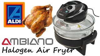 Aldi Specialbuys  Ambiano 17L Halogen Air Fryer  Now every day can feel like a Fryday [upl. by Nariko906]