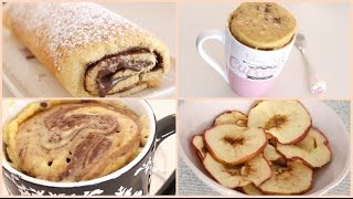 ♡ 4 Recettes rapides amp faciles pour le goûter [upl. by Cocke878]