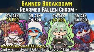 Fallen Byleth Maria Anankos amp Rearmed Chrom  Banner Breakdown Fallen Heroes Year 7 [upl. by Bevin]