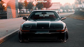 Wojteks Stanced MK3 Toyota Supra  NIGHTRIDE [upl. by Harriott326]