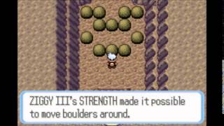 Pokémon RubySapphireEmerald  Seafloor Cavern Strength Puzzle [upl. by Sandie]