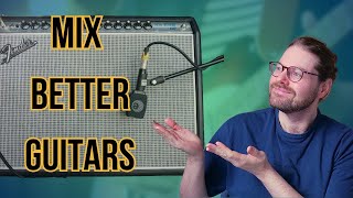 How To Mic Up And Mix Live Guitar [upl. by Nnylarak]