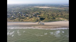 Uitkijkpunt De Panne  dronevlucht augustus 2024 [upl. by Theo]