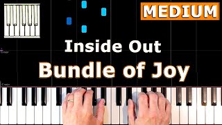 Inside Out  Bundle of Joy  Piano Tutorial [upl. by Shushan98]