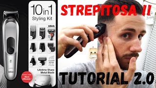 INFALLIBILE Come tagliarsi i capelli DA SOLI 20 Barber Tutorial Dettagliato con Braun MGK7220 [upl. by Chappell37]