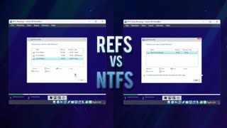 Windows 11 ReFS vs NTFS 2024 23h2 [upl. by Fleisher]