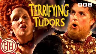 Horrible Histories  The Terrifying Tudors  Compilation [upl. by Aiekat106]