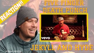 FIVE FINGER DEATH PUNCH  JEKYLL AND HYDE Reaction This Pumped Me Up [upl. by Ahsena475]