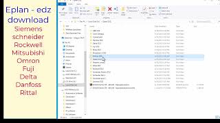 Download Full Eplan edz file Library for All Automation amp Electrical Manufacturer amp Brandname [upl. by Fawcett1]