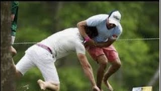 PGA Tour Fight Pro Golfer’s get HEATED GolfBreak [upl. by Euginomod]