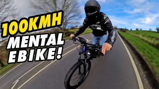 Are 100kmh bikes TOO MUCH Testing the Kirbebike 4000w ebike kit [upl. by Je982]