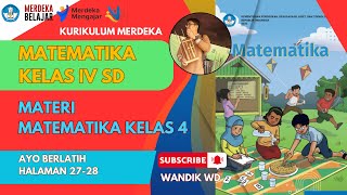 KOMPOSISI DAN DEKOMPOSISI BILANGAN KELAS 4 SD KURIKULUM MERDEKA HALAMAN 2728 [upl. by Annoit]