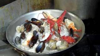 CJs Seafood Cioppino [upl. by Yelrebma]