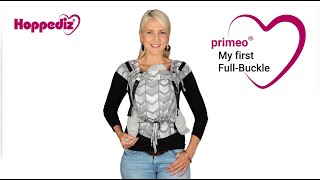 Hoppediz Primeo fullbuckle carrier nominated for the baby innovation award 2020 [upl. by Enialed]