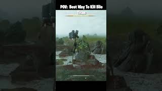 HELLDIVERS 2  POV Best Way To Kill Bile Titan [upl. by Ecyak]