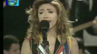 Wael  Nawal  mean habibi ana live taped clips [upl. by Brendis]