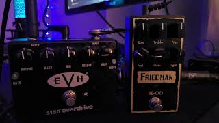 EVH 5150 OD vs FRIEDMAN BEOD [upl. by Mic]