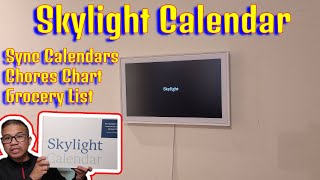 Skylight Digital Calendar  Wall Mount amp Stand Install [upl. by Cody]