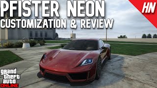 GTA Online  Pfister Neon Customization amp Review [upl. by Arlen]