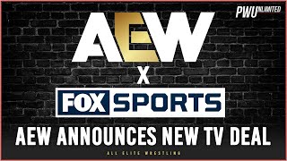 AEW Announces New Television Deal With FOX Sports [upl. by Yrekaz]