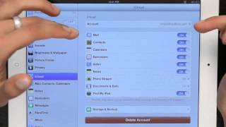 How to Sync Two iPad Computers  Tech Yeah [upl. by Leslie]