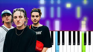 Chase Atlantic  Swim Piano Tutorial [upl. by Burley]