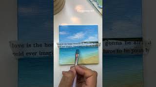 Seascape Acrylic painting [upl. by Letnahc]