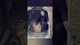 Kind Workers Use Excavator to Assist Elderly Woman [upl. by Hgeilhsa]