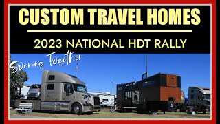 Custom Travel Homes at the 2023 National HDT Rally  Soaring Together  RV Life [upl. by Alimac]