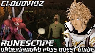 Runescape Underground Pass Quest Guide HD [upl. by Shafer]