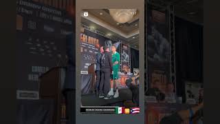 FINAL PRESS CONFERENCE Canelo 🆚 Berlanga ✨🥊 pbc boxeo showzen1productions caneloberlanga 🗣️ [upl. by Ytsirk]