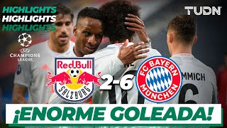 Highlights  RB Salzburg 26 Bayern Munchen  Champions League 202021J3  TUDN [upl. by Anial233]