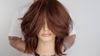 HOW TO CUT SQUARE LAYERS HAIRCUT TUTORIAL [upl. by Ahsinoj949]