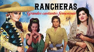 Rancheras Femeninas y sus Bellos Cantos La Prieta Linda Lucha Villa Flor Silvestre Lucha Moreno [upl. by Jerz]