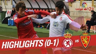 Resumen de Cultural Leonesa vs Real Zaragoza 01 [upl. by Bandur]