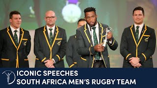 SIYA KOLISI  SOUTH AFRICA RUGBY TEAM  Iconic Speech [upl. by Navonoj975]